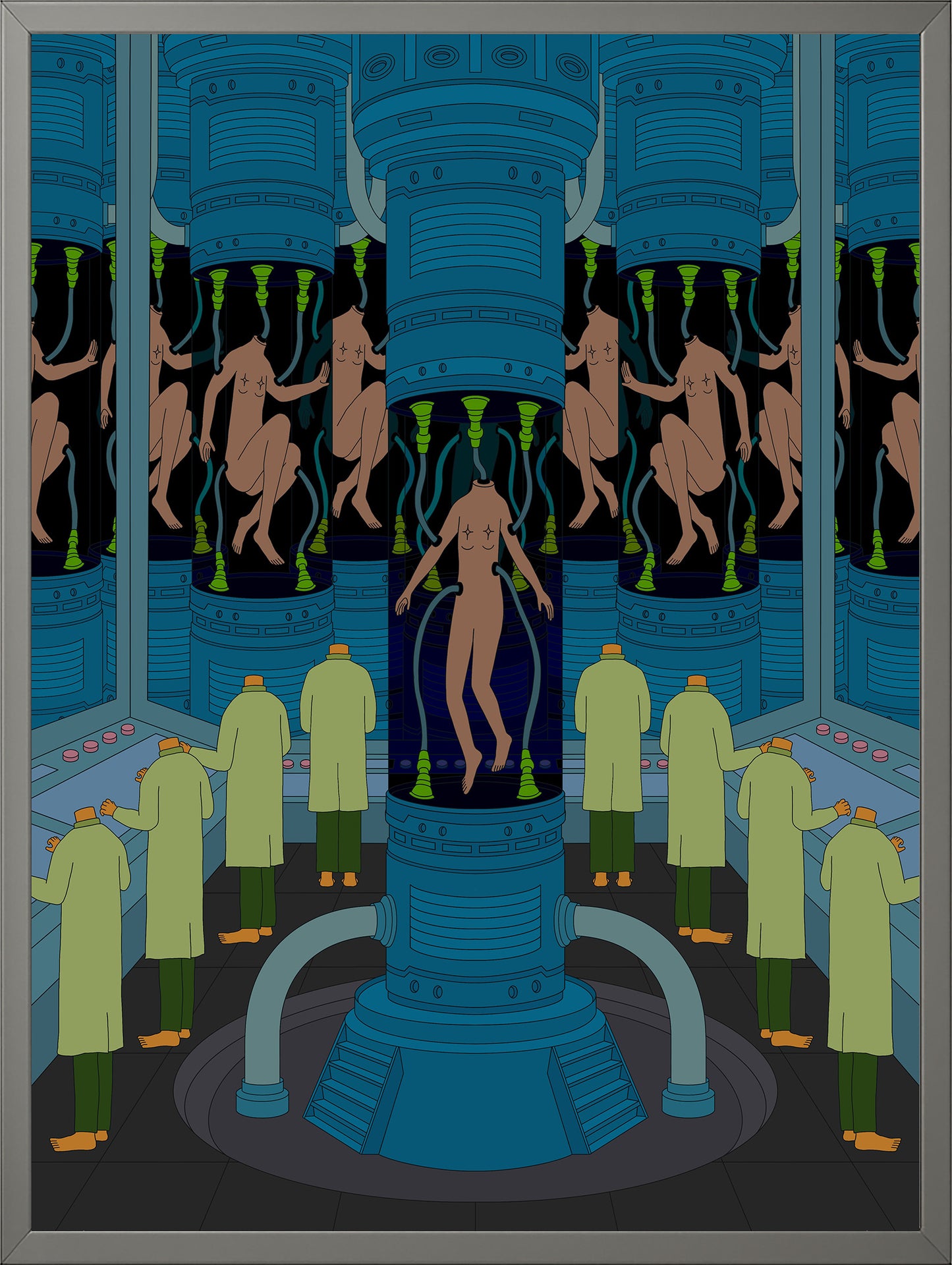 "Every Breath You Take" 29x38cm. Giclée. 2024.