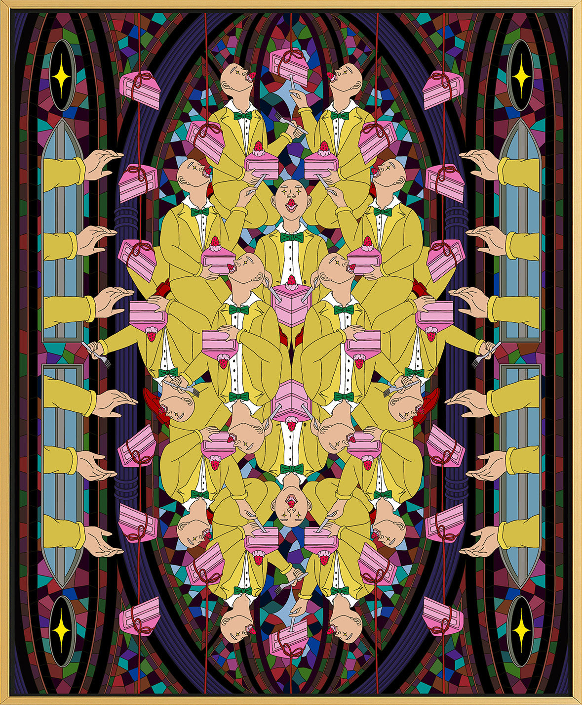 "You Can't Have Your Cake and Eat It Too" 38x46cm. Giclée. 2024.